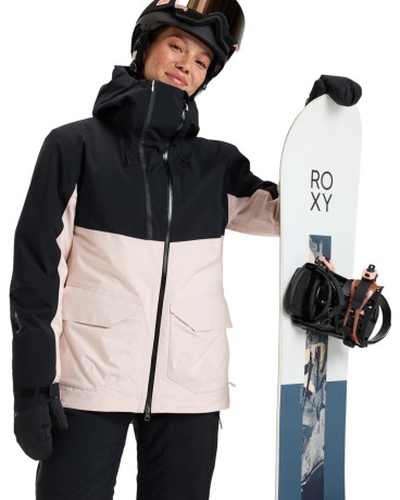 Przejdź do produktu Kurtka Roxy WMS Purelines Pink Salt /2025