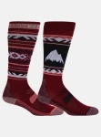 Skarpety Burton WMS PRFMNC LW 2PK Red /2025