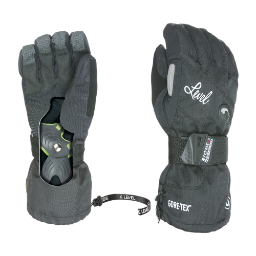 Rękawice Level WMS Half Pipe GORE Black /2027