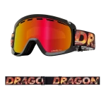 Gogle Dragon D1 OTG Klash/Red Ion + Rose /2025
