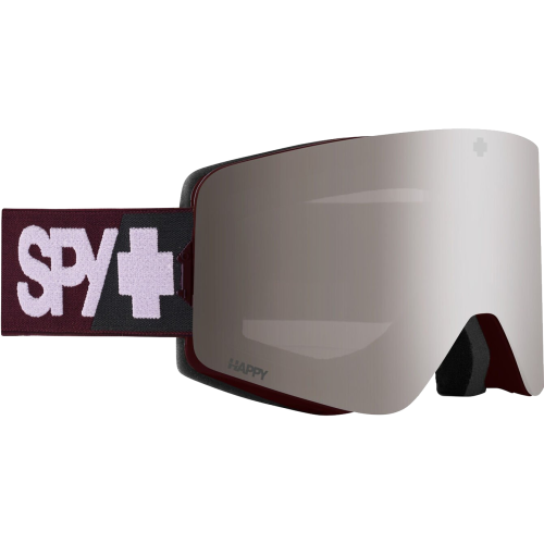 Gogle SPY Marauder Merlot Silver/Grn + Red /2026
