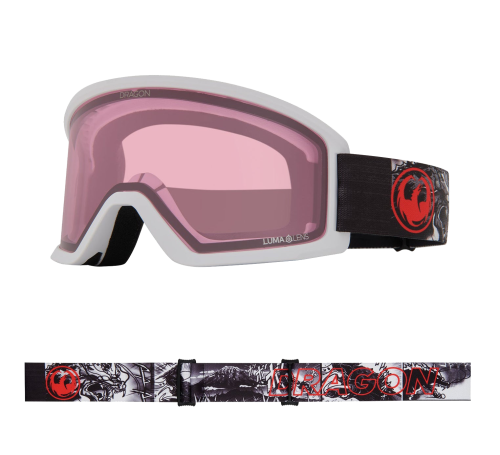Gogle Dragon DX3 OTG Manga/Rose