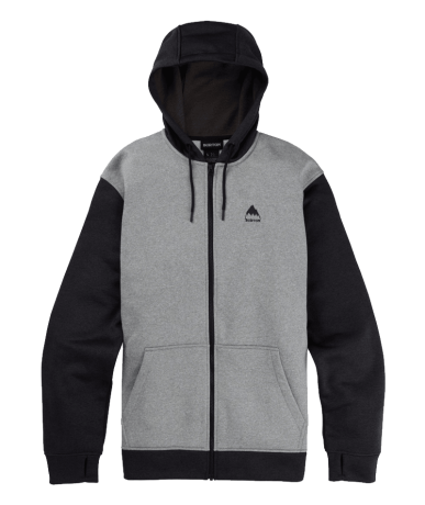 Przejdź do produktu Bluza Burton Oak FZ Gray Heather/Black /2025