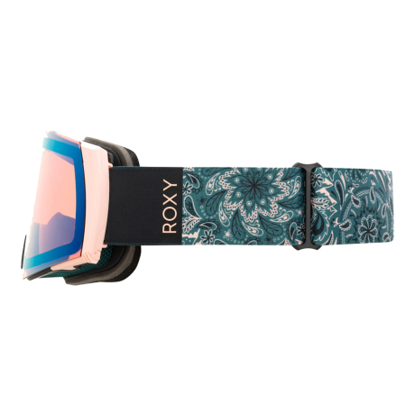 Przejdź do produktu Gogle Roxy WMS Bandana Clux Green /2025
