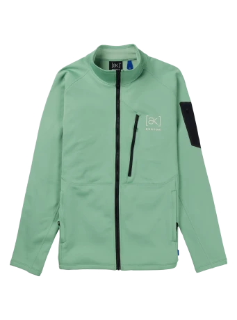 Bluza Burton OAK FZ Gray Heather/Black /2026