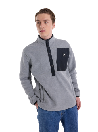 Przejdź do produktu Bluza Burton Cinder Fleece Gray Heather /2026