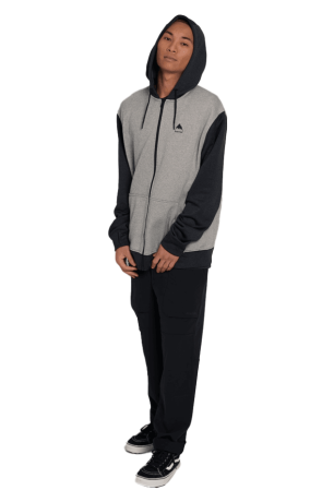Przejdź do produktu Bluza Burton Oak FZ Gray Heather/Black /2025