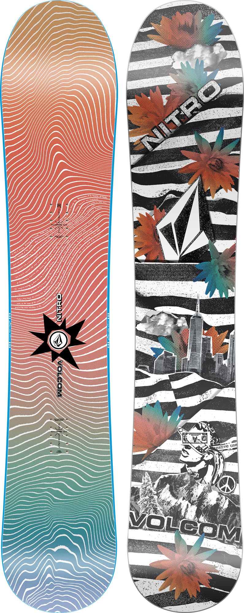 Snowboard Nitro Alternator x Volcom 2025 All-Mountain